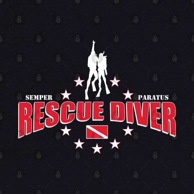 Rescue Diver - Scuba Diving Gift by TCP